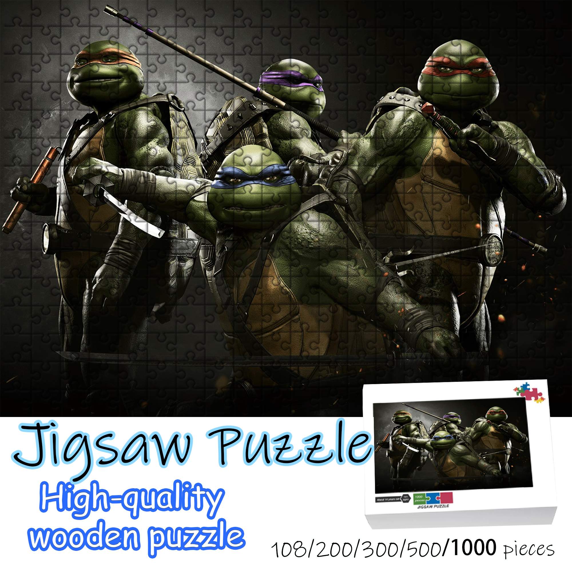 Jigsaw Puzzle Adult - Teenage Mutant Ninja Turtles Jigsaw Puzzle