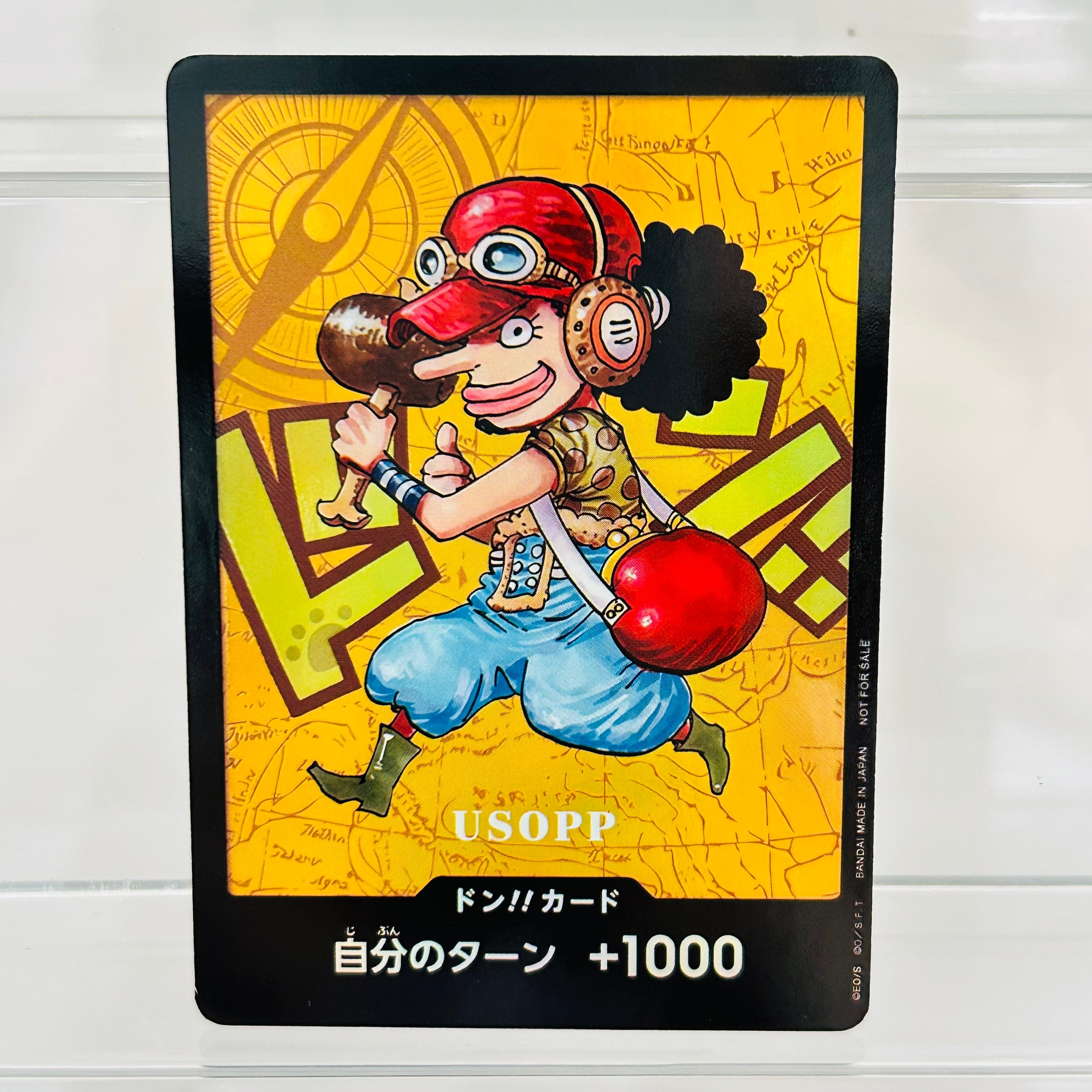 Board Game Japan - One Piece Usopp Japanese DIY Card