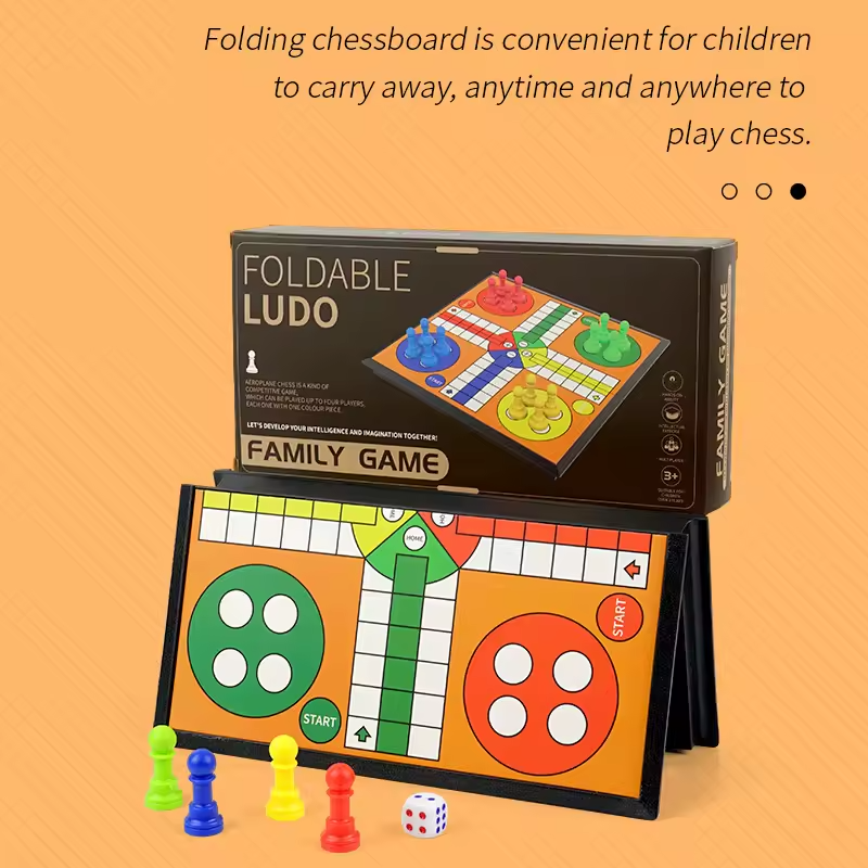 Board Game Ludo - Lnternational Flying Chess Interactive Ludo Board