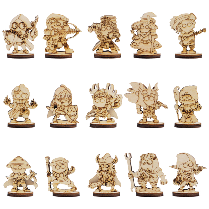 Board Game Rpg - DND Fantasy Miniatures 14 Cute Character
