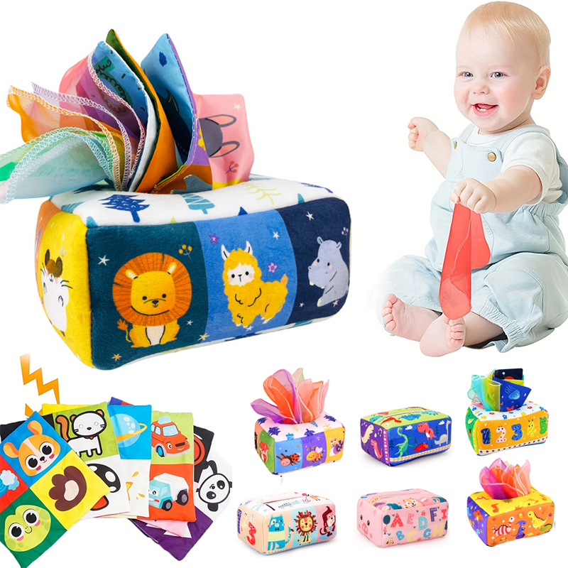 Board Game Education - Baby Montessori Toy,Magic Tissue Box,Educational Learning