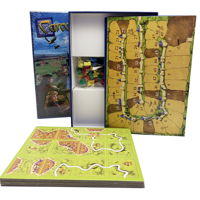 Board Game For 5 Players - Castles Classic Board Game Family Party