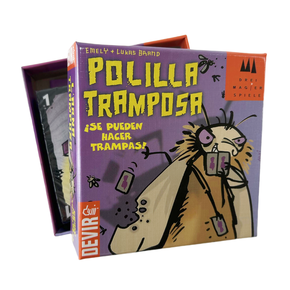 Board Game Viral - Mogel Motte Polilla Cards Board Game