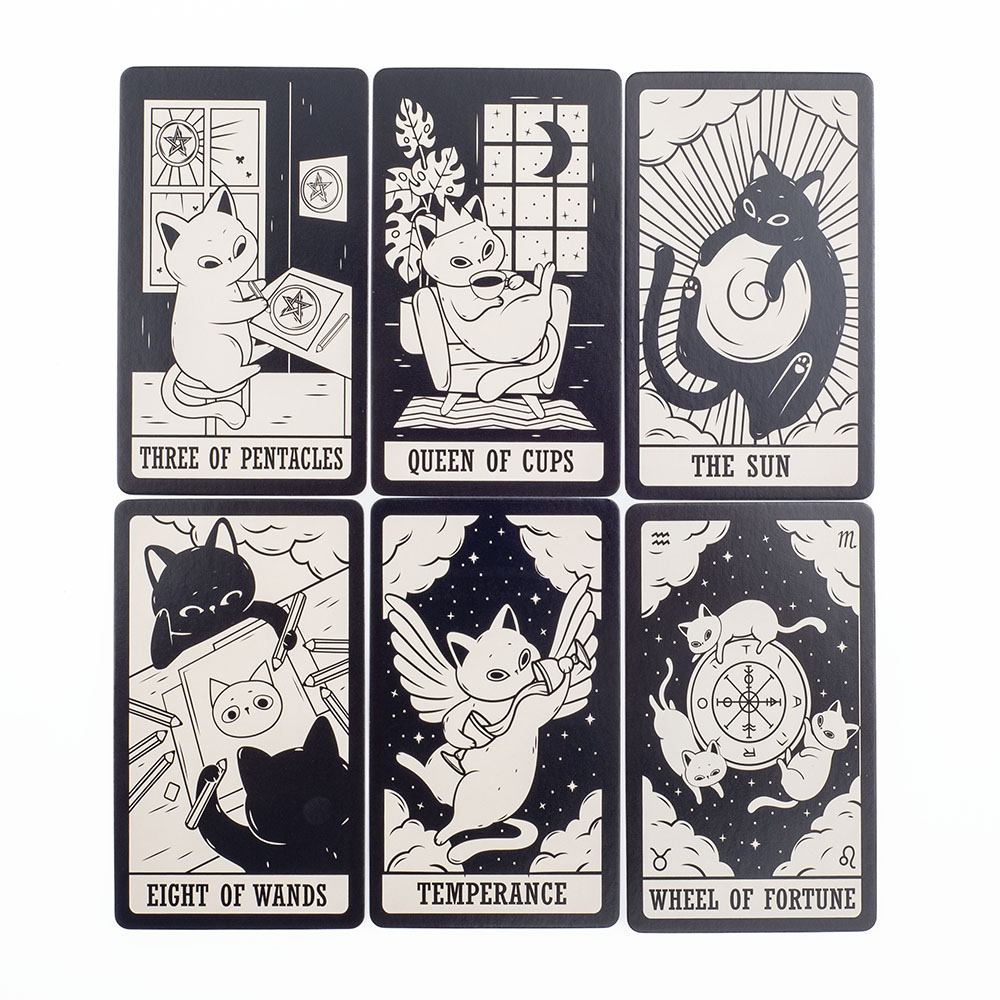 Kitten Tarot Deck 78Pcs Cute B – Board Game Oracle Bewertung und Preis