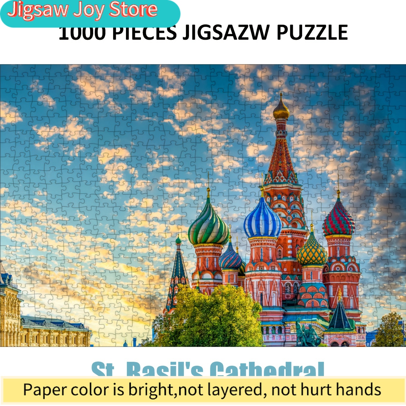 St. Basil's Cathedral Masterpi – Jigsaw Puzzle Adult Bewertung und Preis