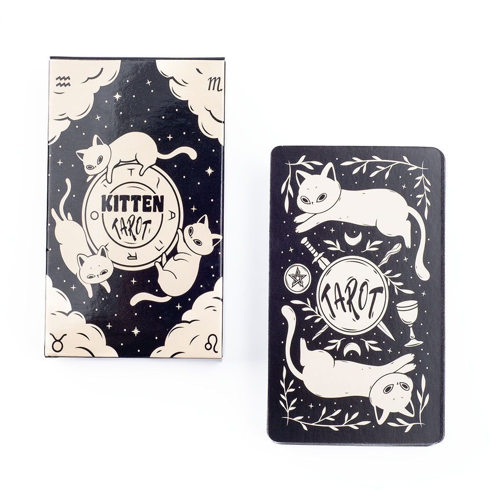 Kitten Tarot Deck 78Pcs Cute B – Board Game Oracle Bewertung und Preis