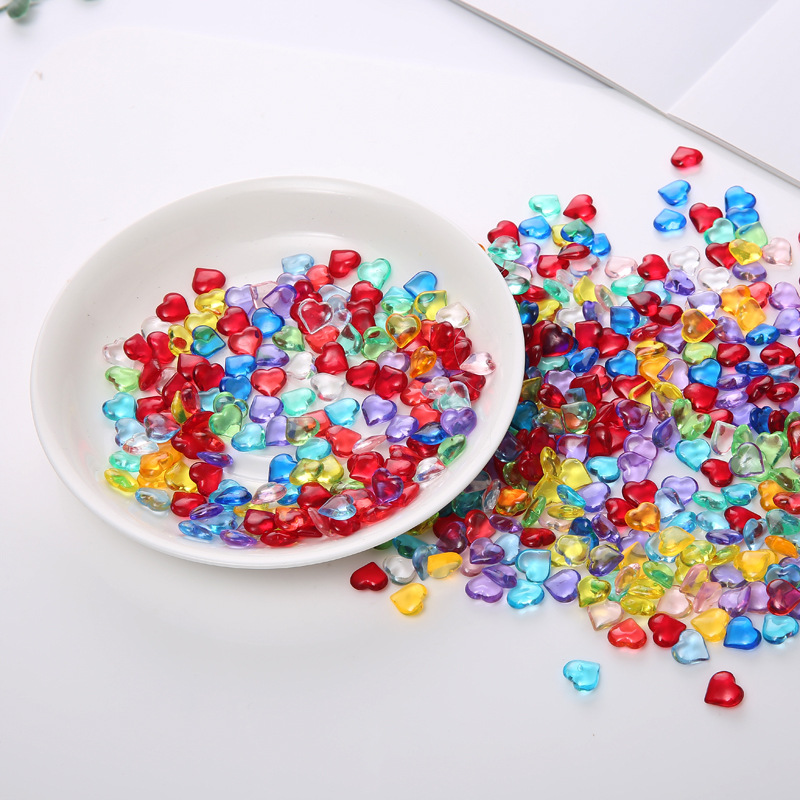 100PCS 10*4mm Heart Shape Acry – Board Game Vector Bewertung und Preis