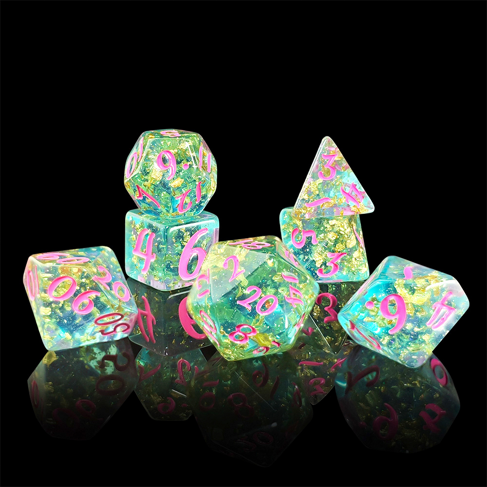 7Pcs/set Shining Foil Inside R – Board Game Rpg Bewertung und Preis