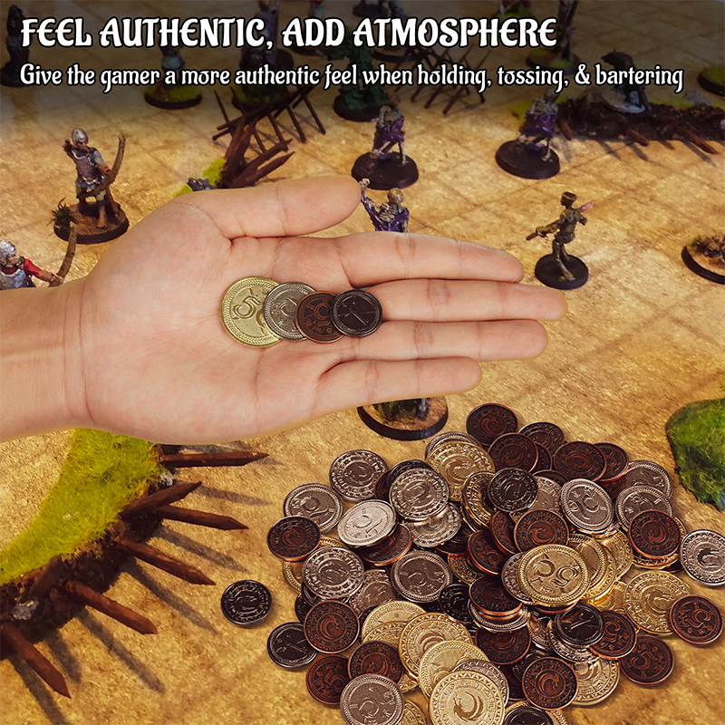 DND Metal Coins Set of 60 with – Board Game Vector Bewertung und Preis