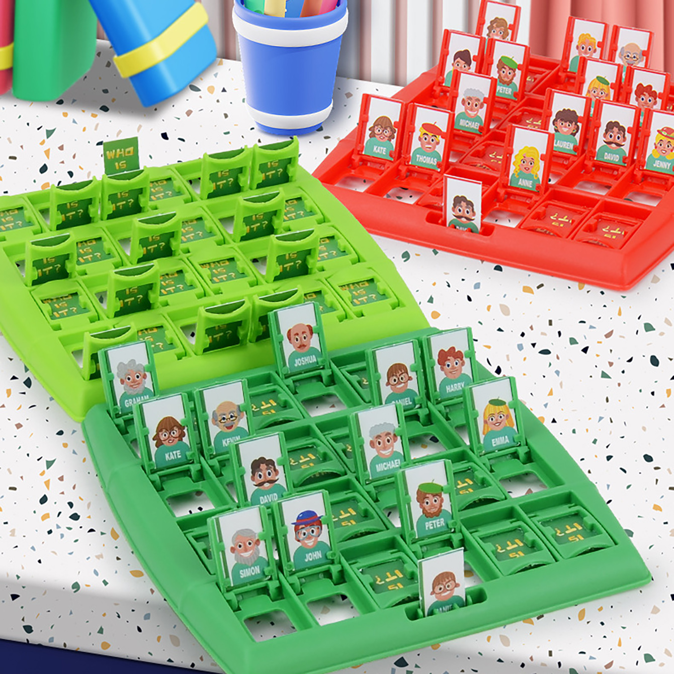 Family Guessing Board Game Who – Board Game With Questions Bewertung und Preis