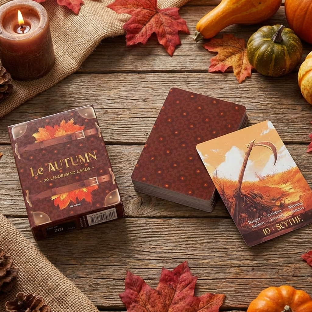 Le Autumn Lenormand Cards 9*6c – Board Game Oracle Bewertung und Preis