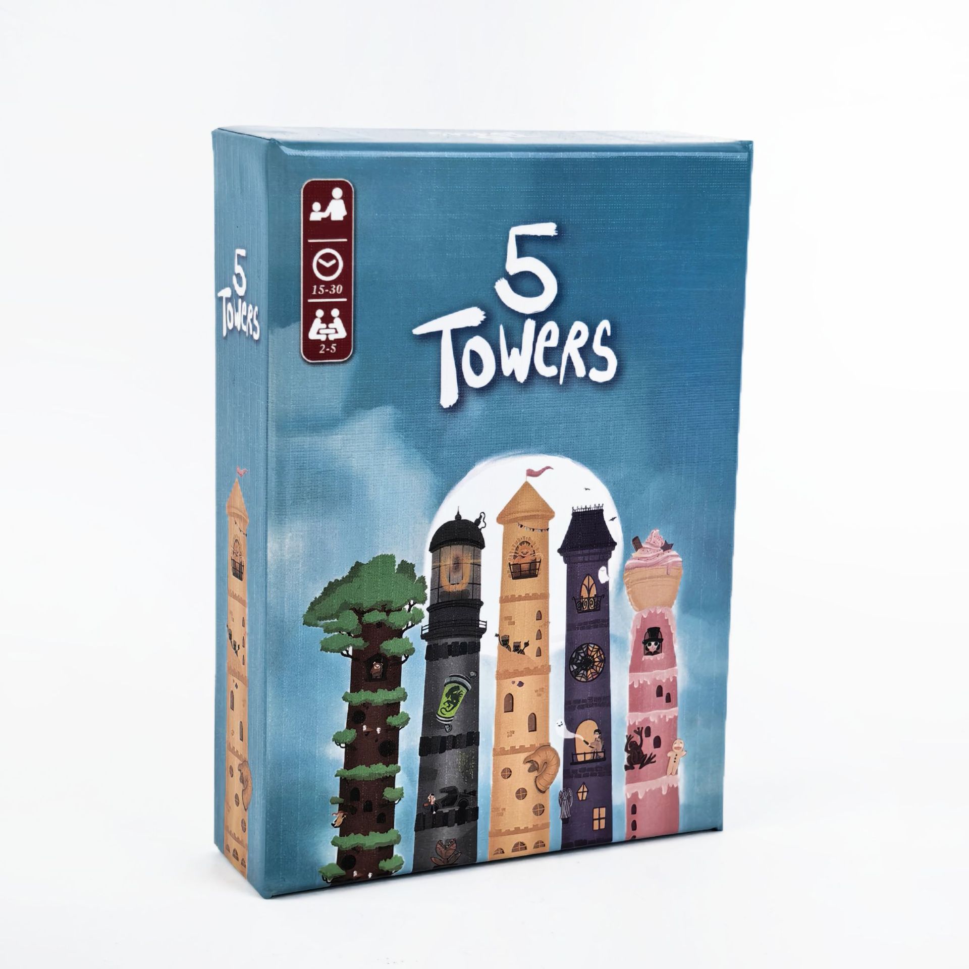 5 Towers Strategy Stacking Tow – Board Game For 5 Players Bewertung und Preis