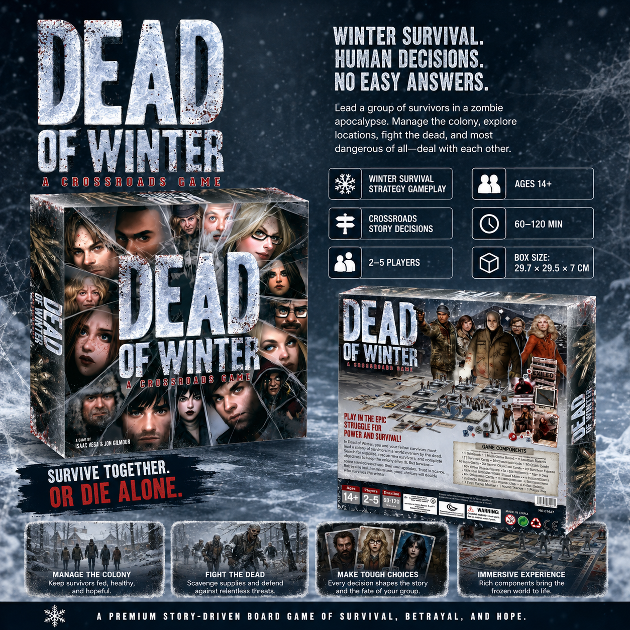 Dead of Winter Crossroads Zomb – Board Game Zombie Bewertung und Preis