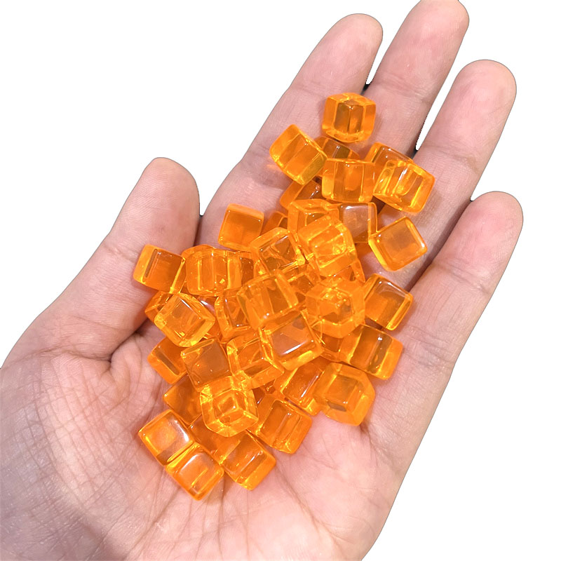 100pcs/set 8mm Clear Cube Dice – Board Game Vector Bewertung und Preis