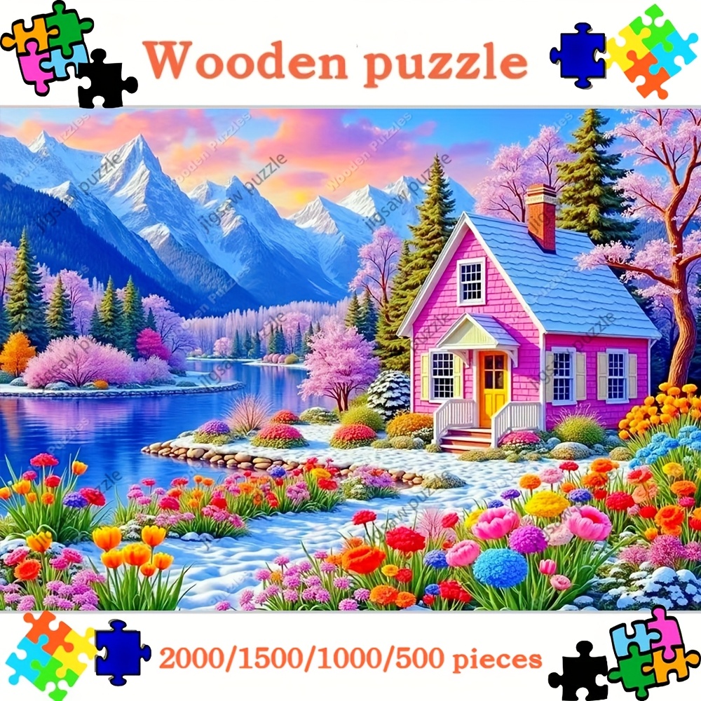 2000/1500/1000/500pcs Wooden J – Jigsaw Puzzle Adult Bewertung und Preis