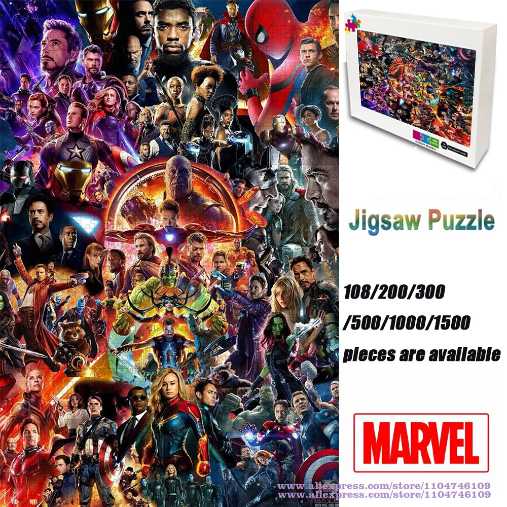 Marvel Characters Collections  – Jigsaw Puzzle Adult Bewertung und Preis