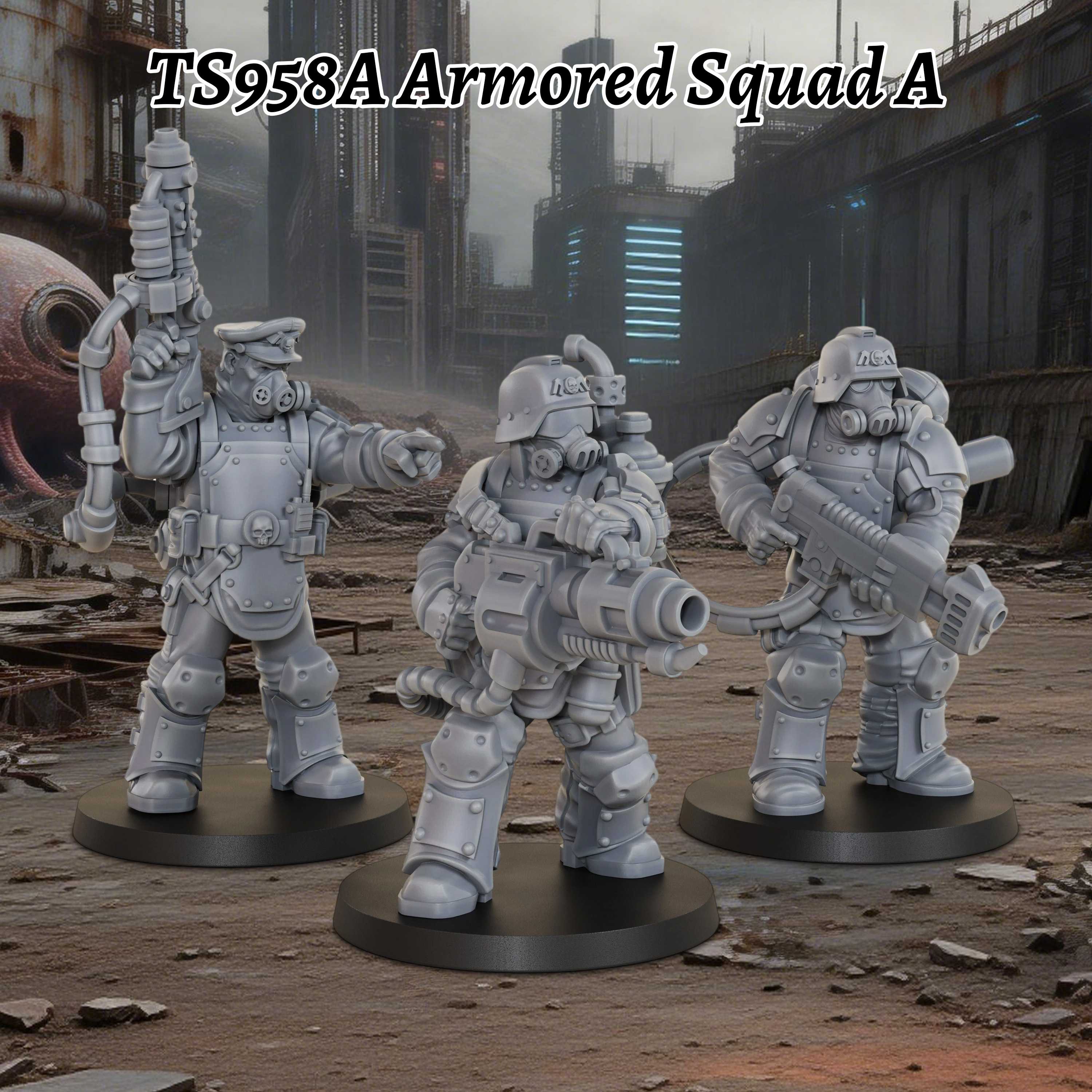 Sci-Fi Armored Squad Miniature – Board Game Zombie Bewertung und Preis
