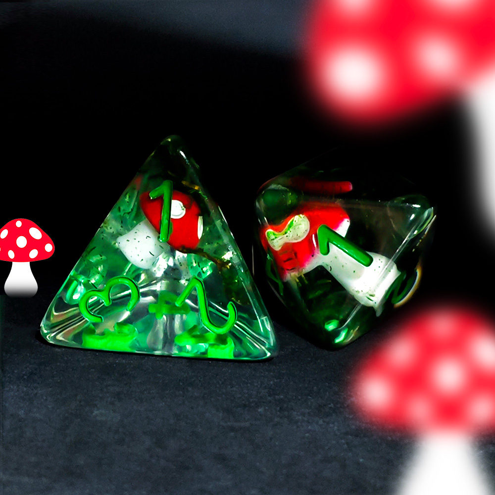 7Pcs/Set DND Dice Transparent  – Board Game Rpg Bewertung und Preis