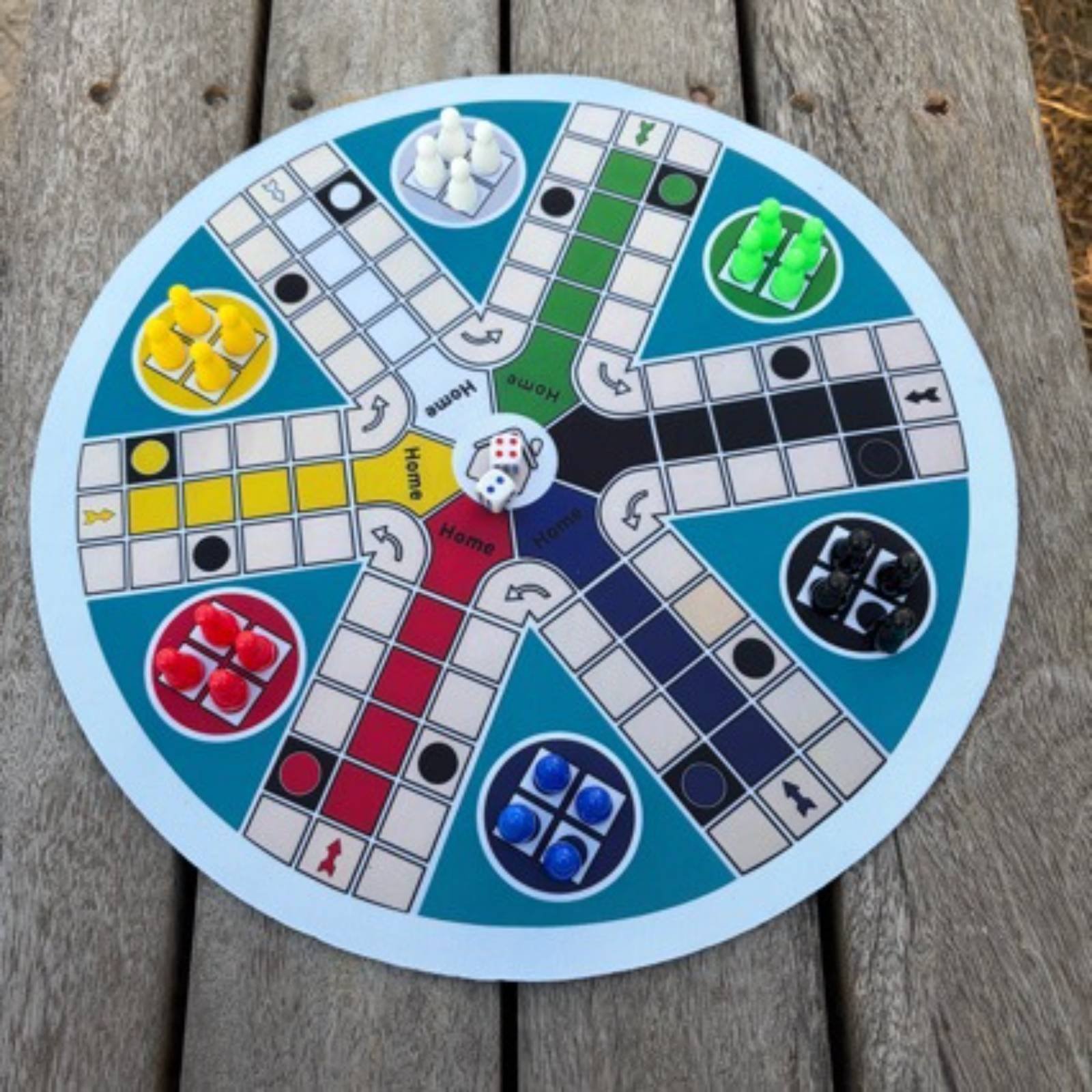 Ludo Game Set 6 Players Round  – Board Game Ludo Bewertung und Preis
