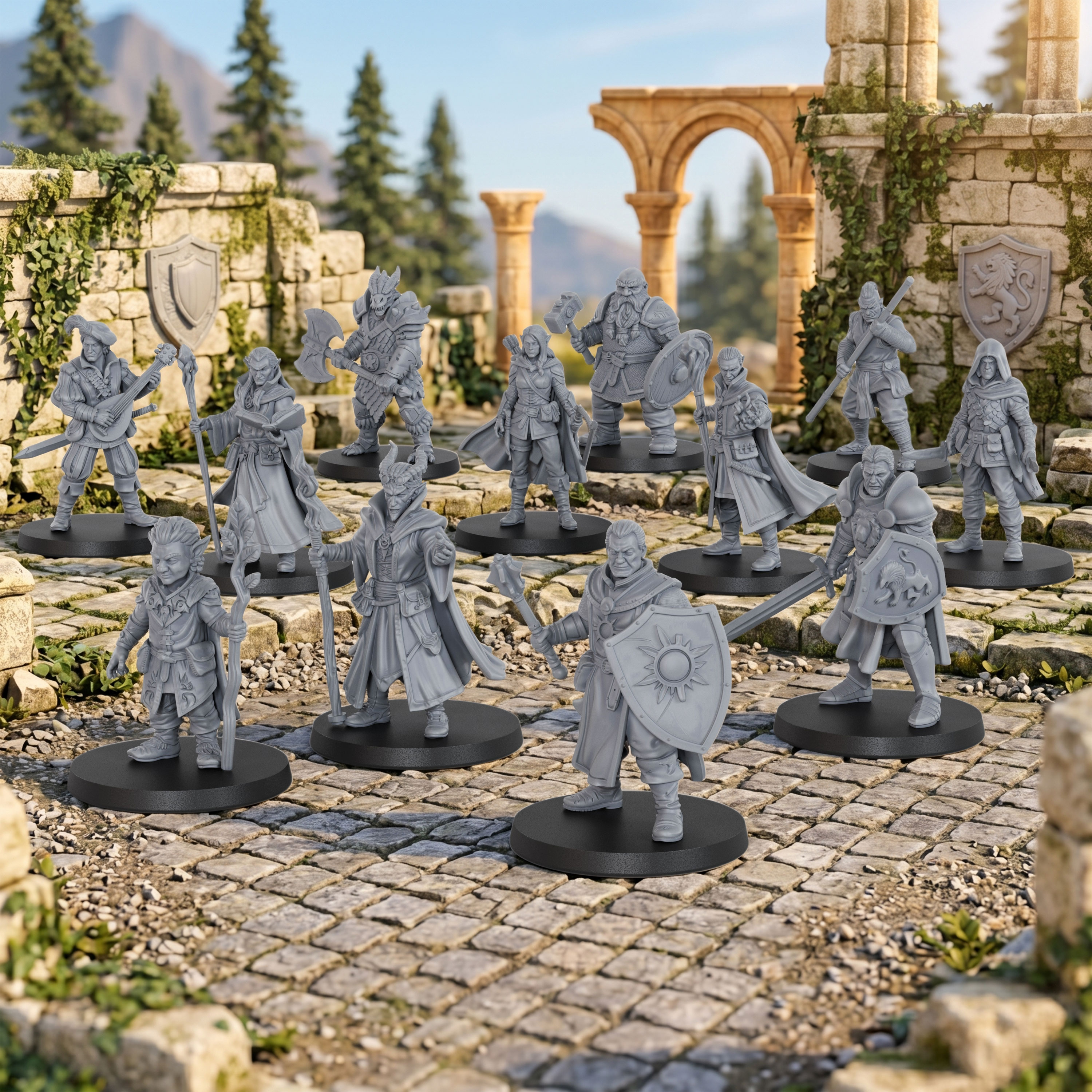 Heroes Mini Set 25mm/1:64 Scal – Board Game Zombie Bewertung und Preis