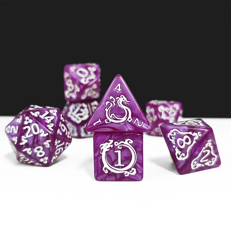 7Pcs Set DND Dice Dragon Patte – Board Game Rpg Bewertung und Preis