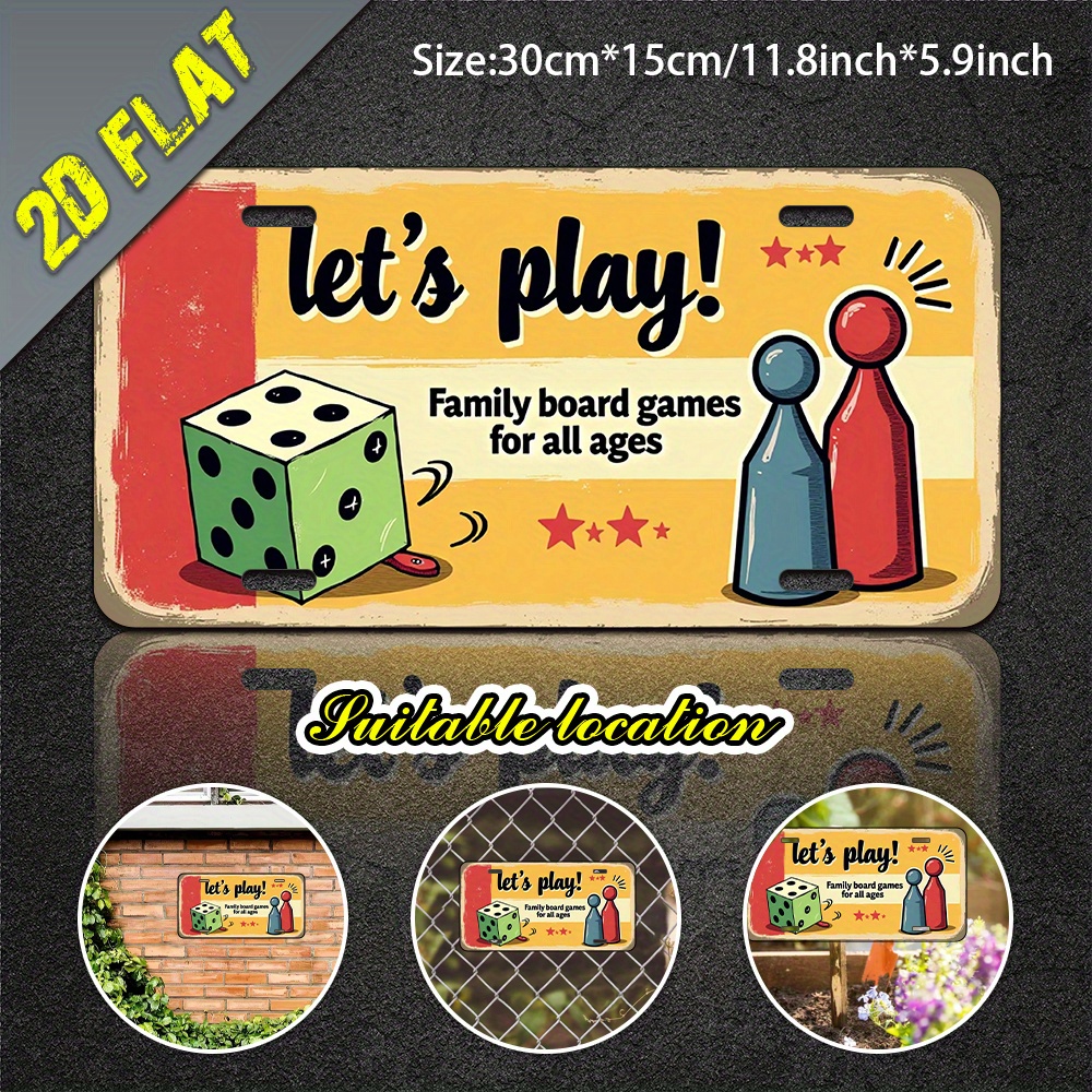 2D Flat, 1pc Aluminum Metal Si – Board Game Cafe Bewertung und Preis