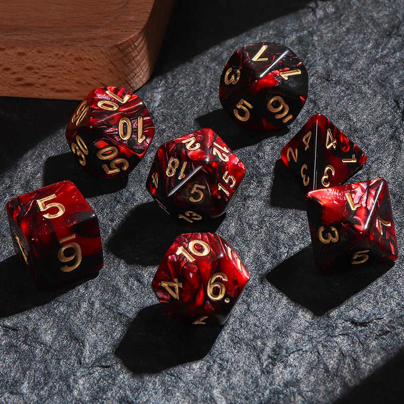 Polyhedral Dice Double-colors  – Board Game Ludo Bewertung und Preis