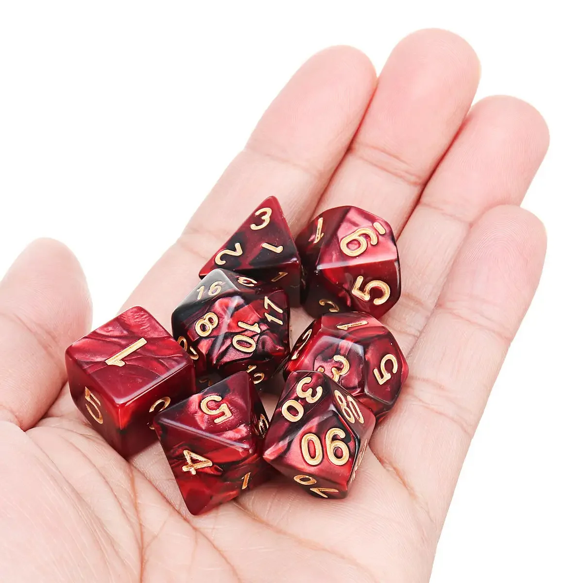 Polyhedral Dice Double-colors  – Board Game Ludo Bewertung und Preis