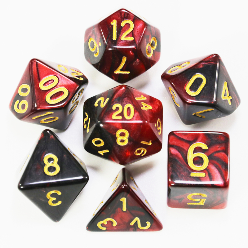 Polyhedral Dice Double-colors  – Board Game Ludo Bewertung und Preis