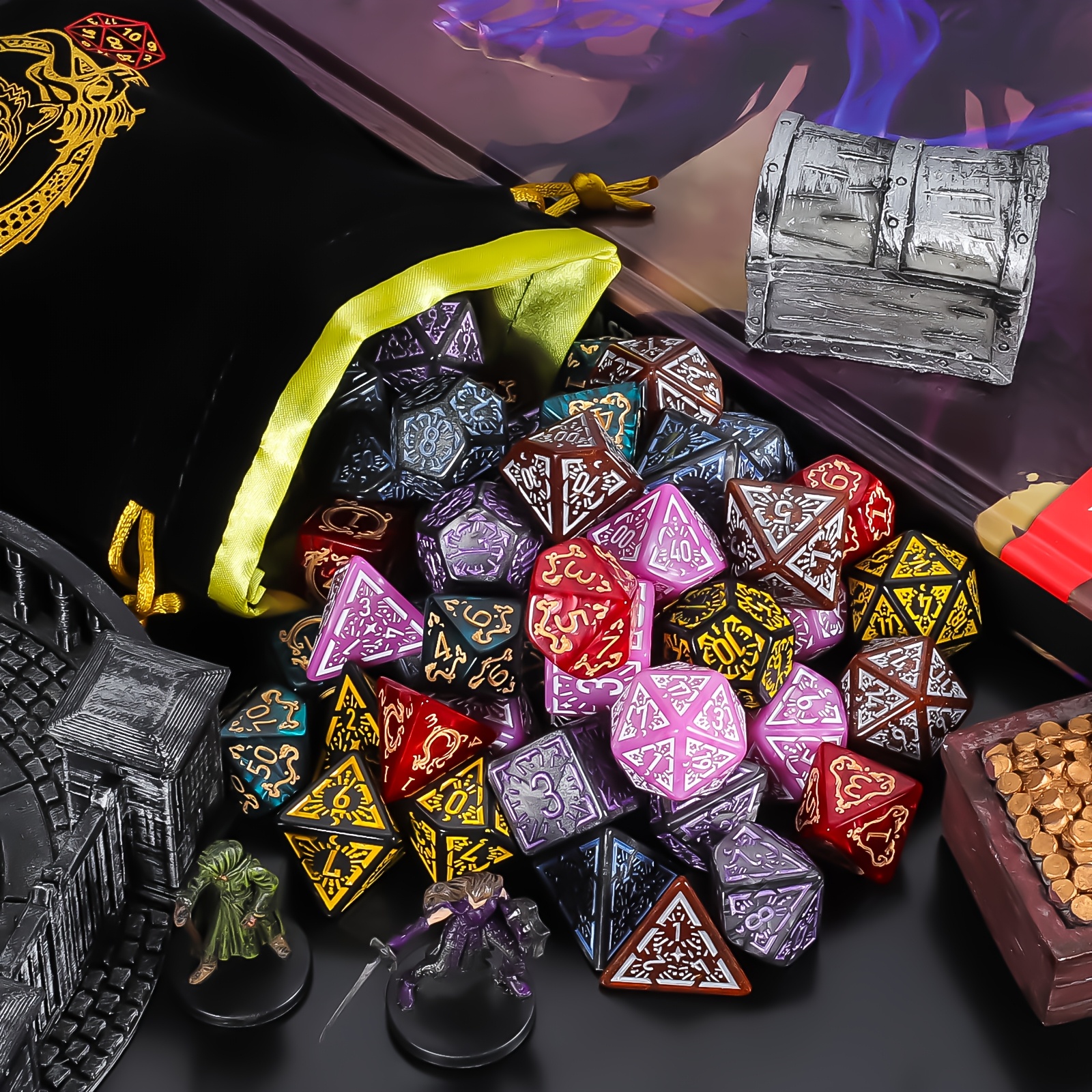 DND 6/8/12 dice sets Double-Co – Board Game Rpg Bewertung und Preis