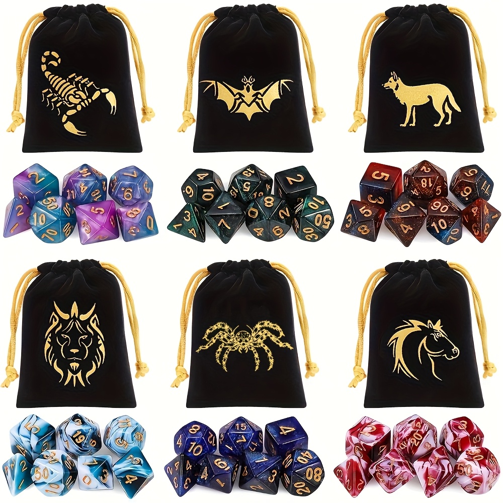 DND 6/8/12 dice sets Double-Co – Board Game Rpg Bewertung und Preis