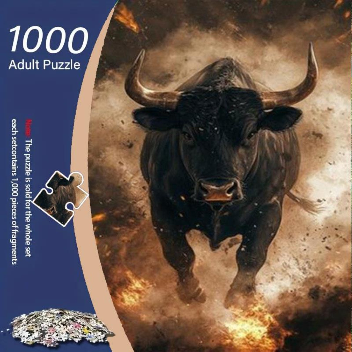 1000pcs Adult Puzzle - Blazing – Jigsaw Puzzle Adult Bewertung und Preis