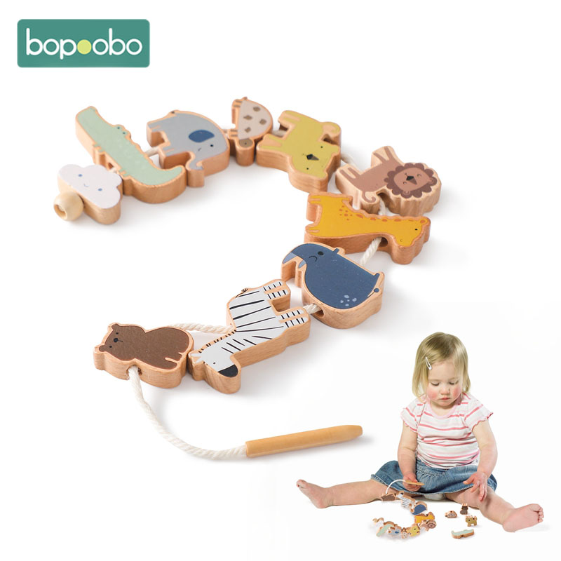 Baby Animal Threading Toys Woo – Board Game Education Bewertung und Preis