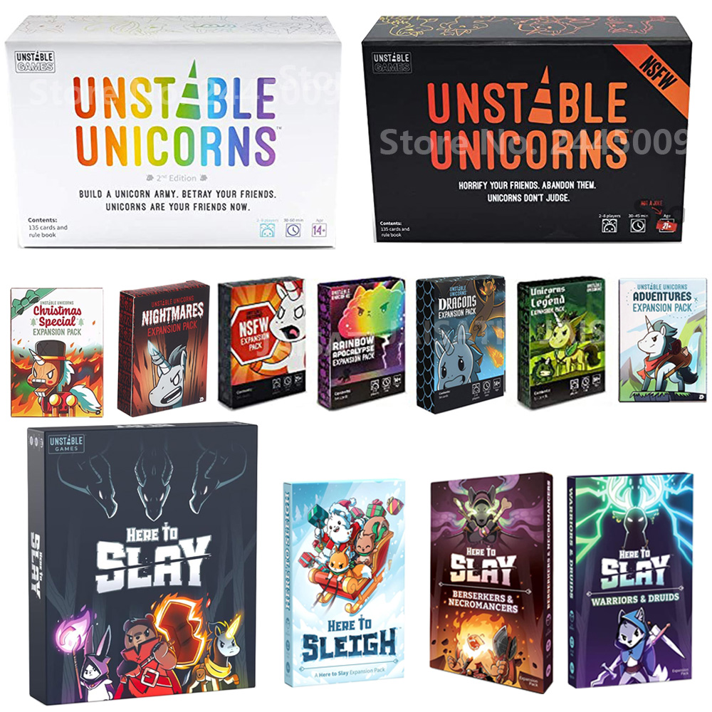 Unicorns card game Christmas S – Board Game Zombie Bewertung und Preis