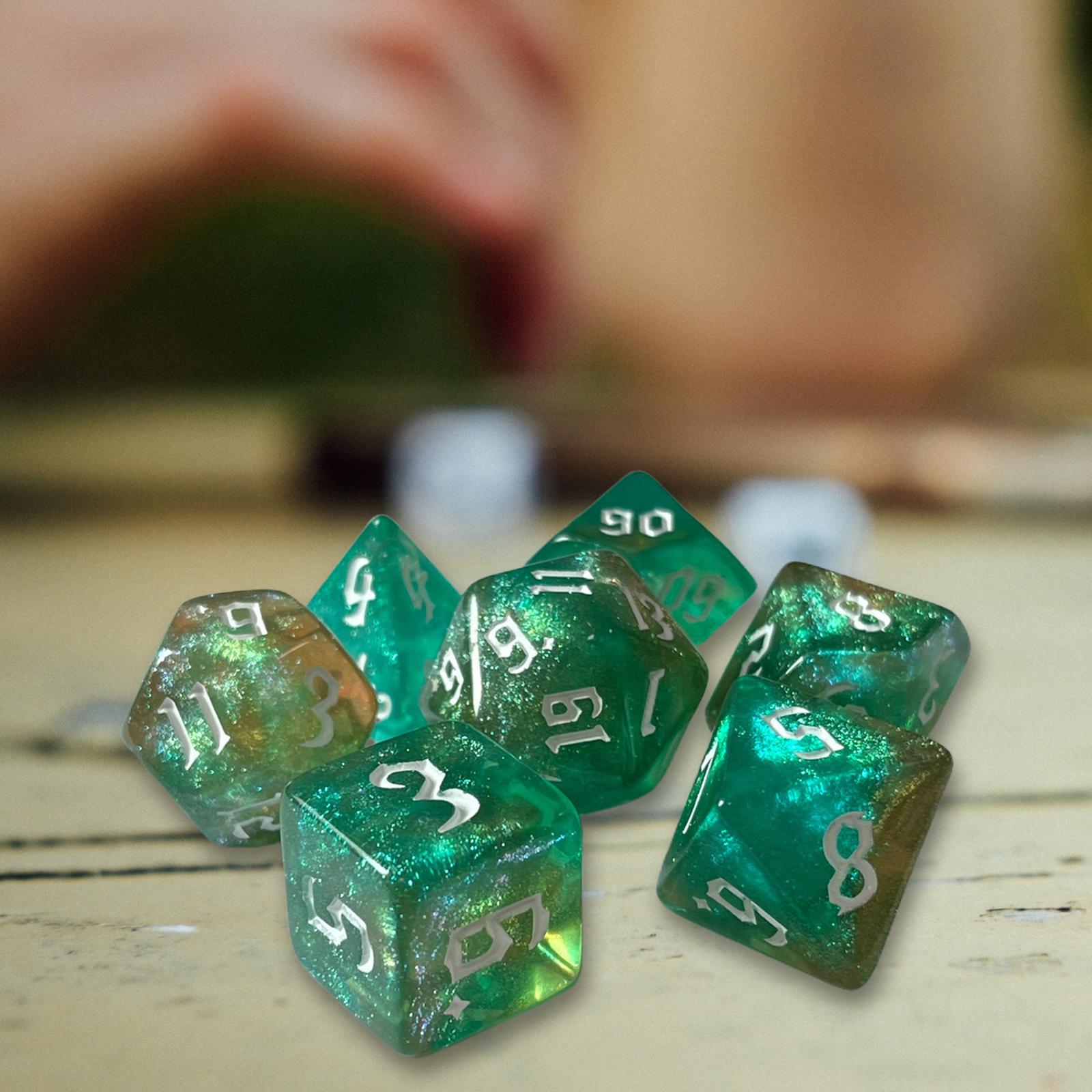 7/10PCS Role Playing Game Dice – Board Game Ludo Bewertung und Preis