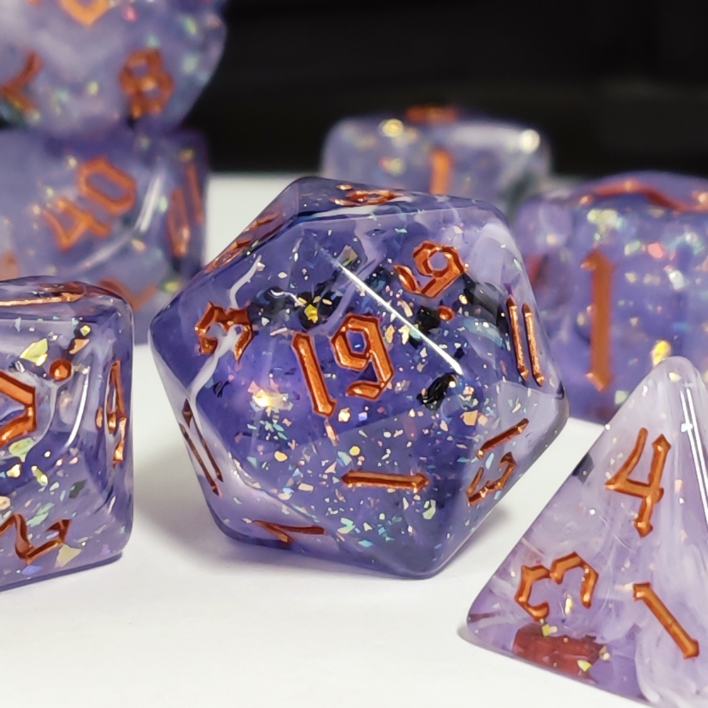 Glittery Purple Swirl with Obs – Board Game Rpg Bewertung und Preis