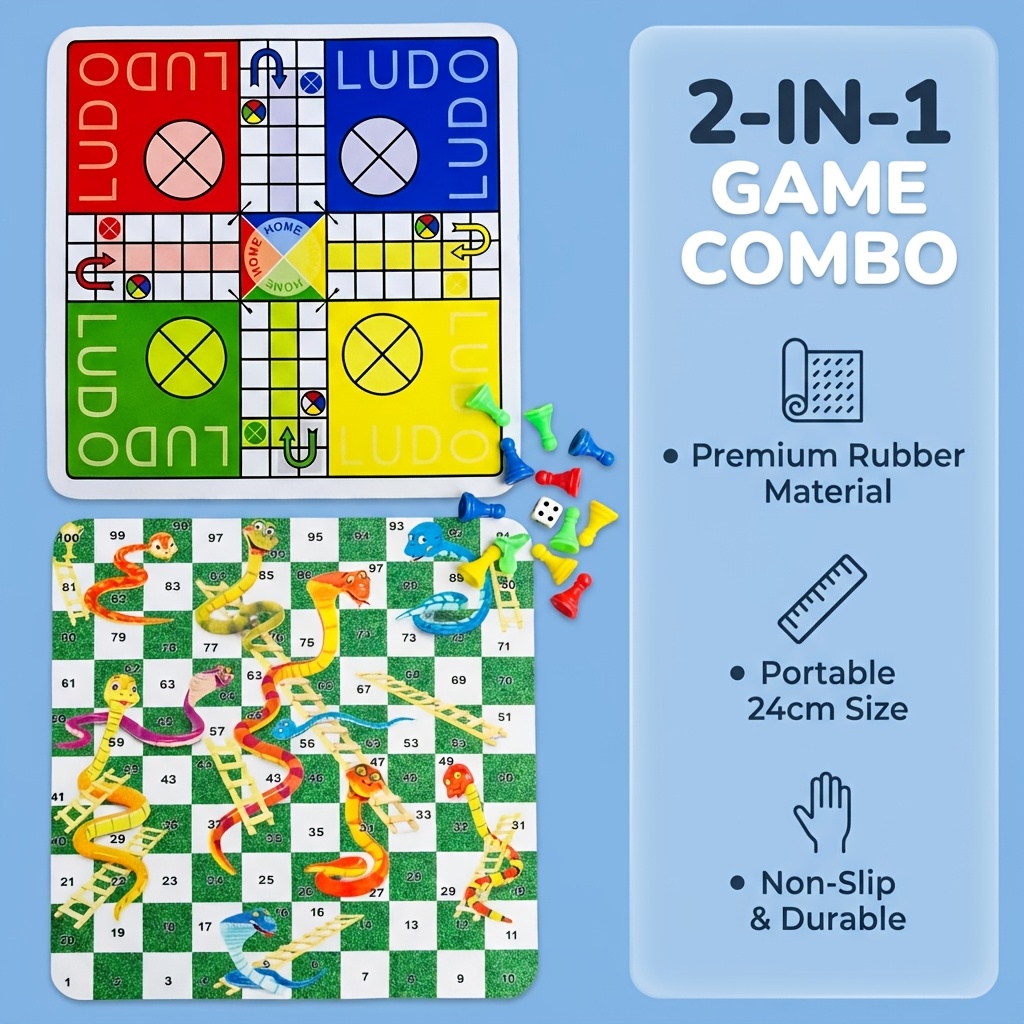 2 in 1  Ludo and Snake and Lad – Board Game Ludo Bewertung und Preis