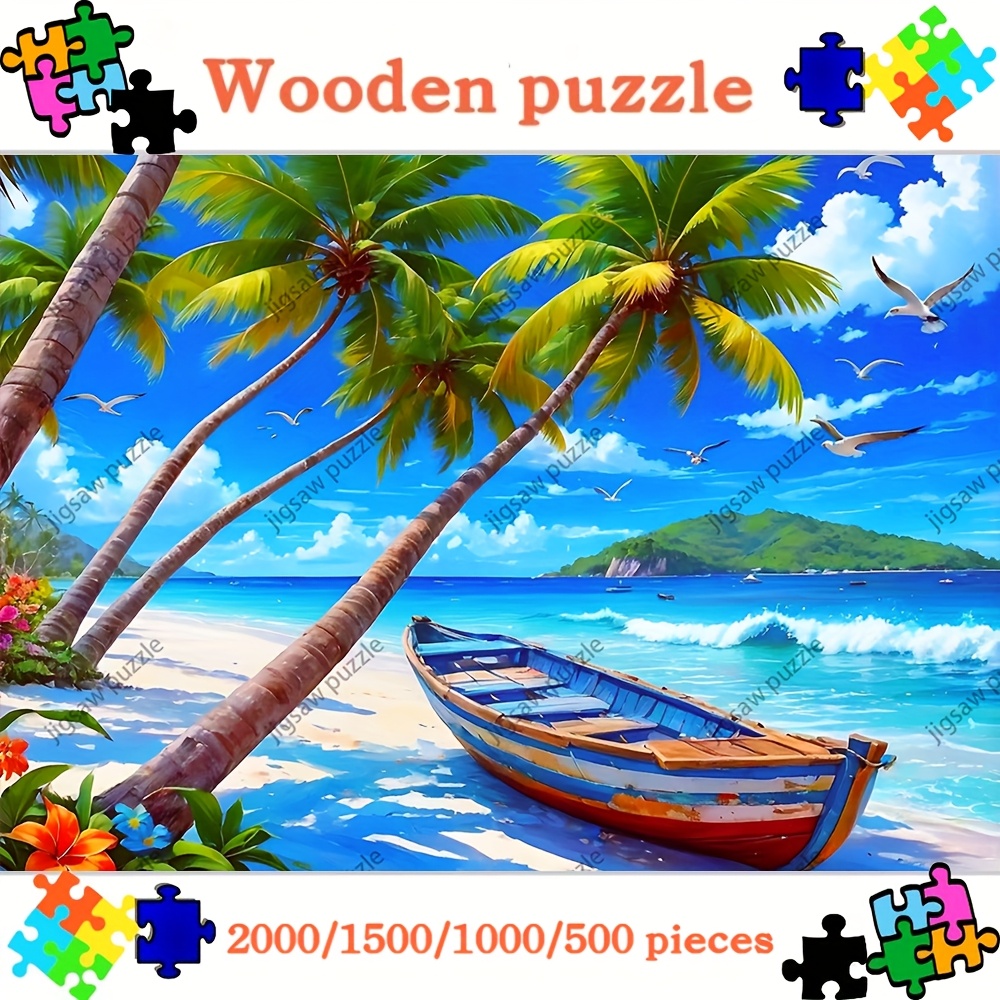 2000/1500/1000/500pcs Tropical – Jigsaw Puzzle Adult Bewertung und Preis
