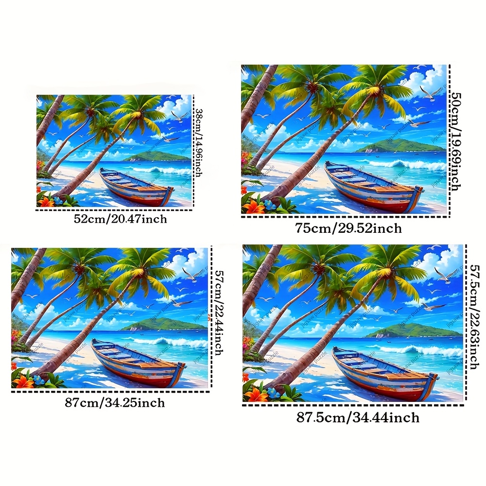 2000/1500/1000/500pcs Tropical – Jigsaw Puzzle Adult Bewertung und Preis