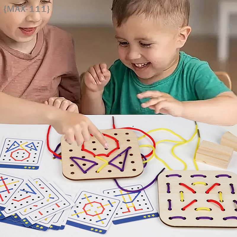 【F2-MAX111】Wooden Montessori G – Board Game With Questions Bewertung und Preis