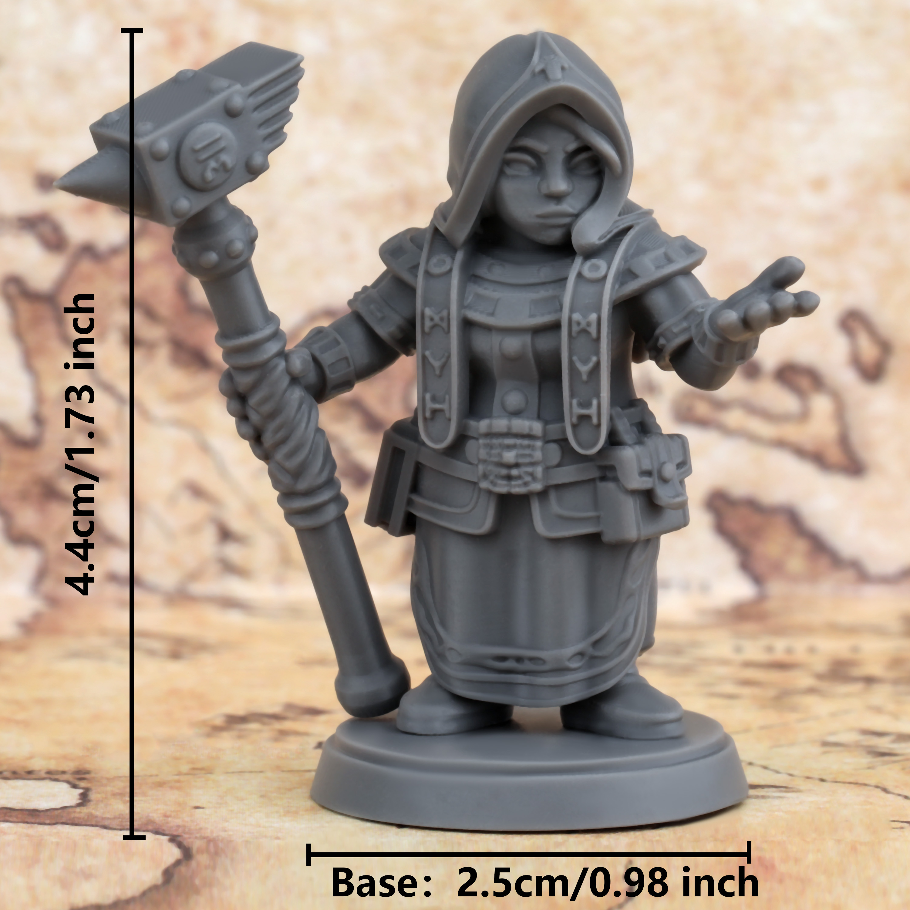 TTRPG Fantasy Dwarf Rune Mage  – Board Game Rpg Bewertung und Preis