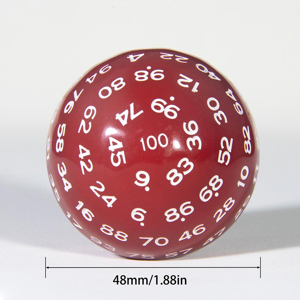 D100 Dice Polyhedral Acrylic 1 – Board Game Ludo Bewertung und Preis