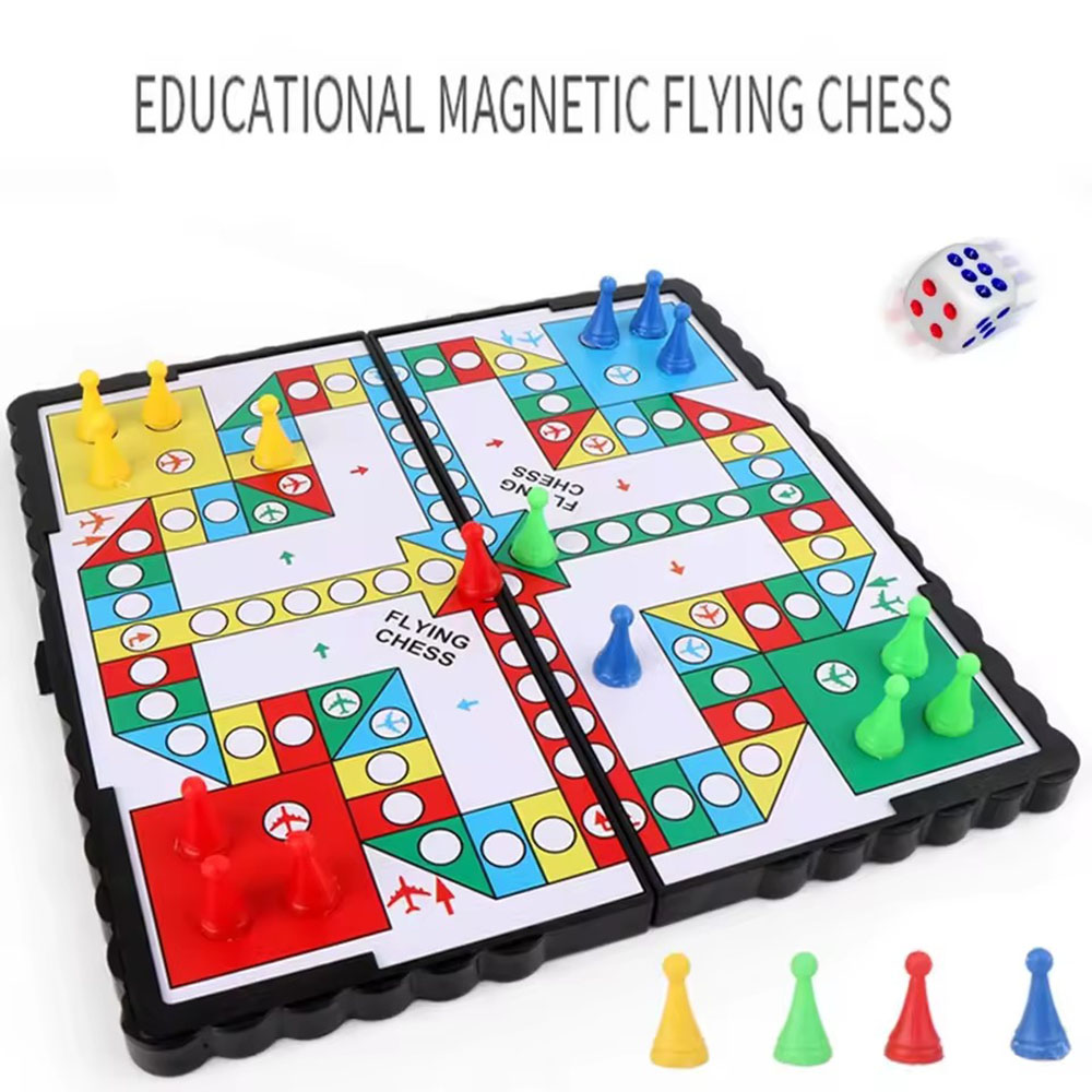 Foldable magnetic flying chess – Board Game Ludo Bewertung und Preis