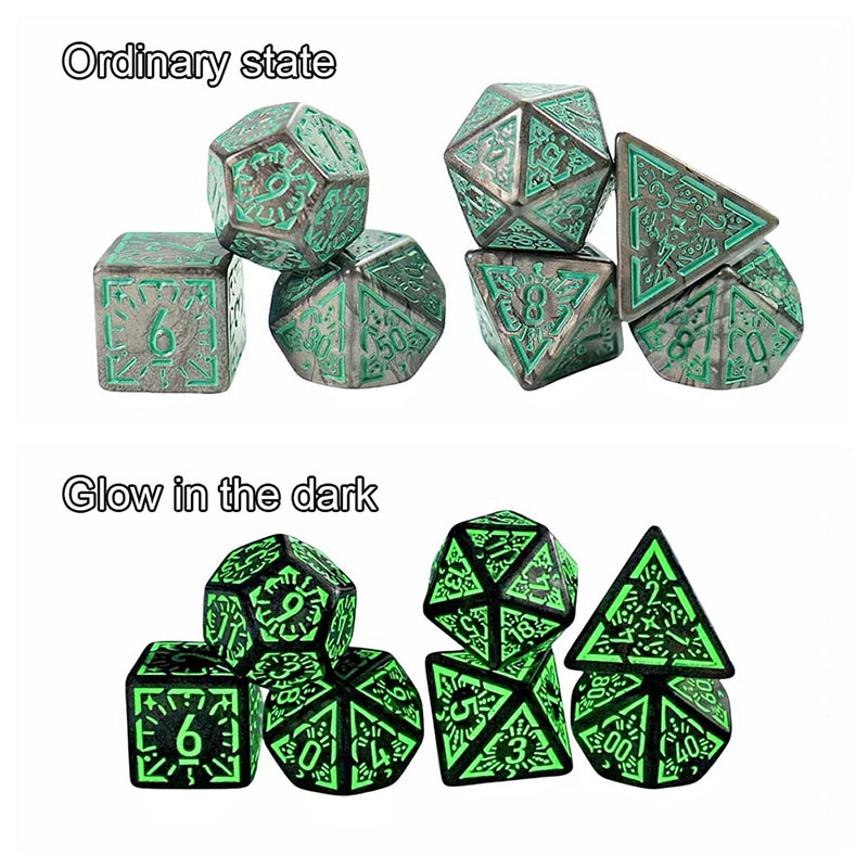 7pcs/set DND Polyhedral Dice S – Board Game Rpg Bewertung und Preis