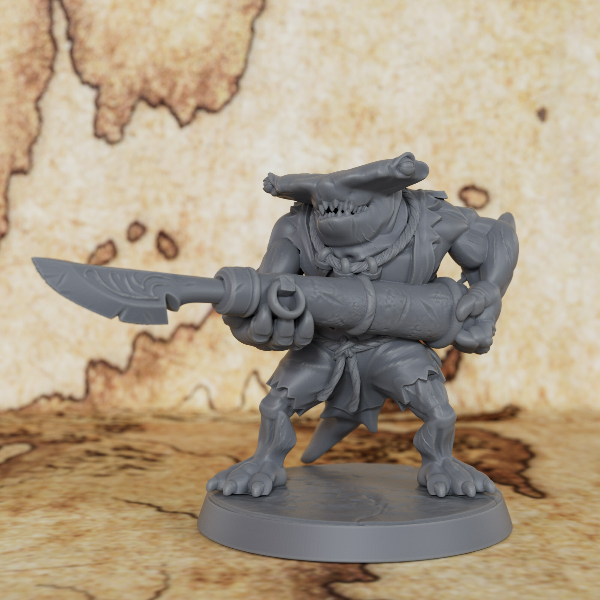 TTRPG Shark with Harpoon Minia – Board Game Rpg Bewertung und Preis