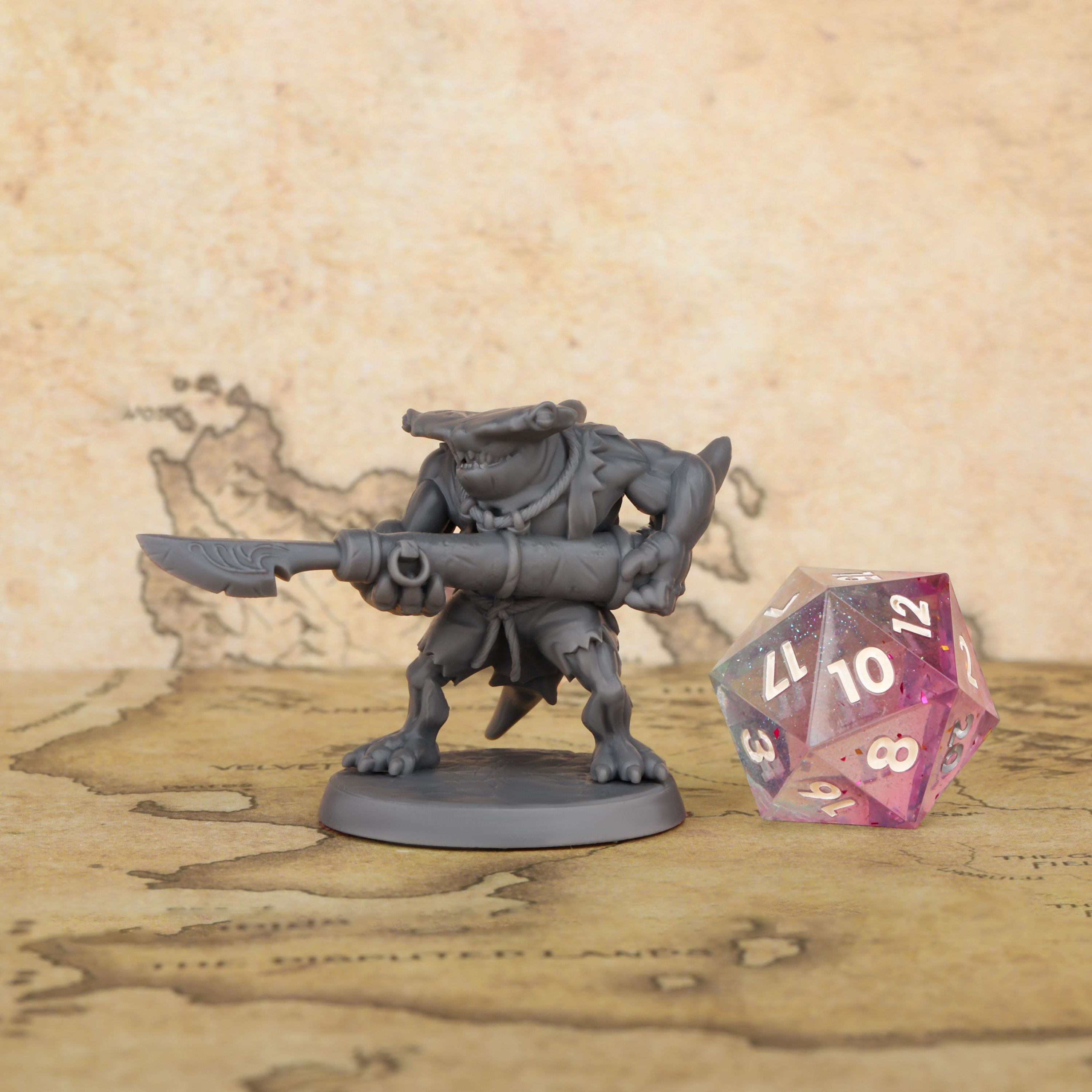 TTRPG Shark with Harpoon Minia – Board Game Rpg Bewertung und Preis