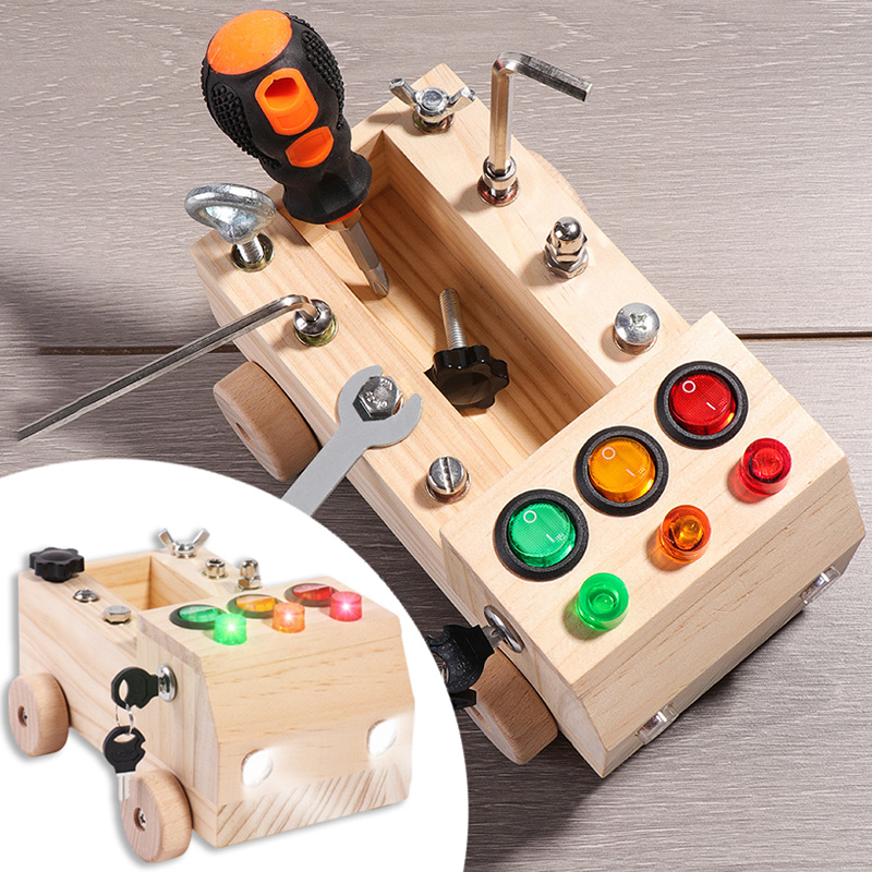 Wooden Montessori Busy Board S – Board Game Idea Bewertung und Preis