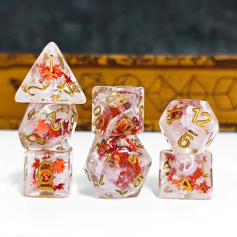 7PCS DND Dices Transparent Res – Board Game Rpg Bewertung und Preis