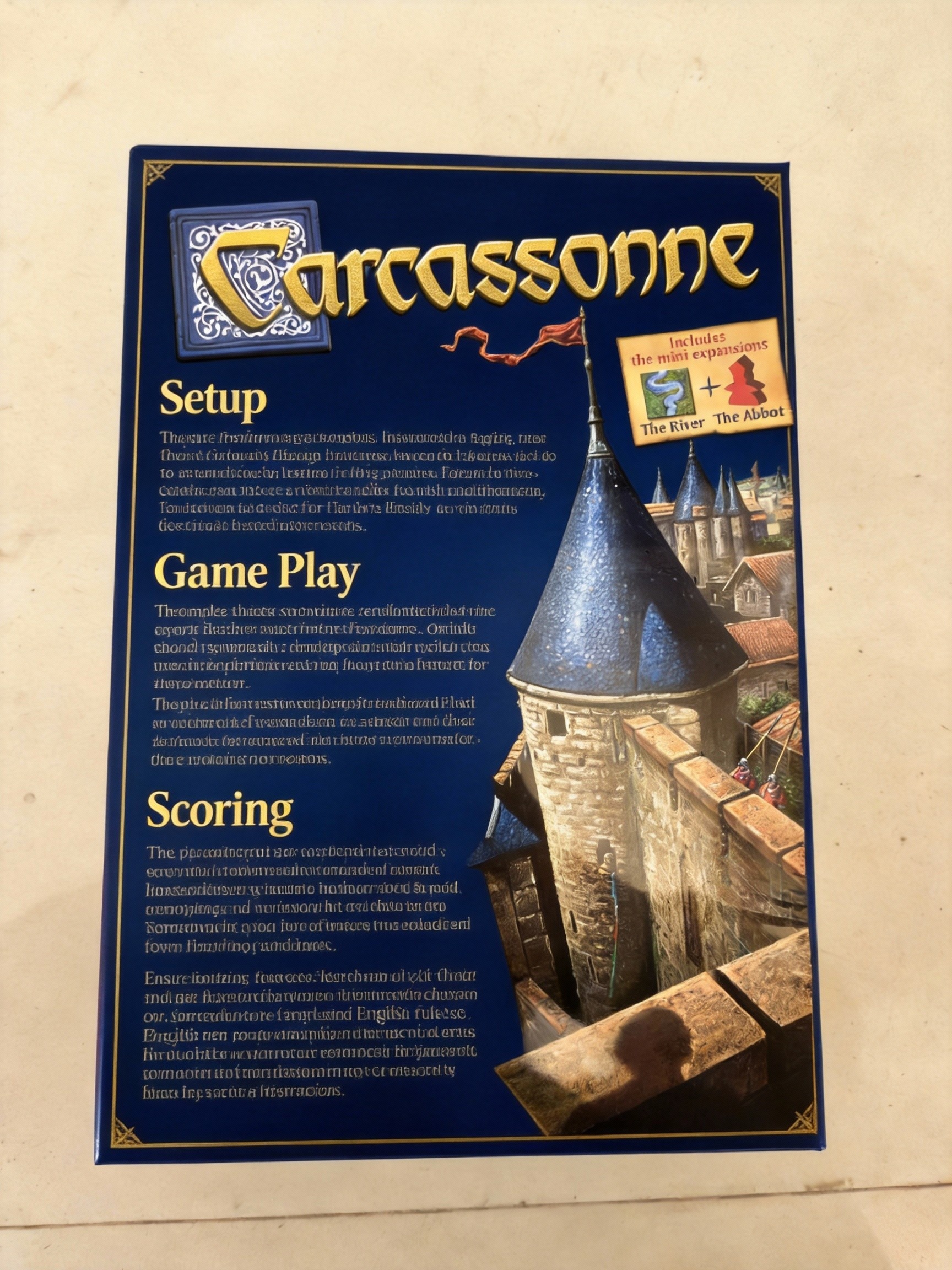 Carcassonne （English Edition）  – Board Game Vector Bewertung und Preis