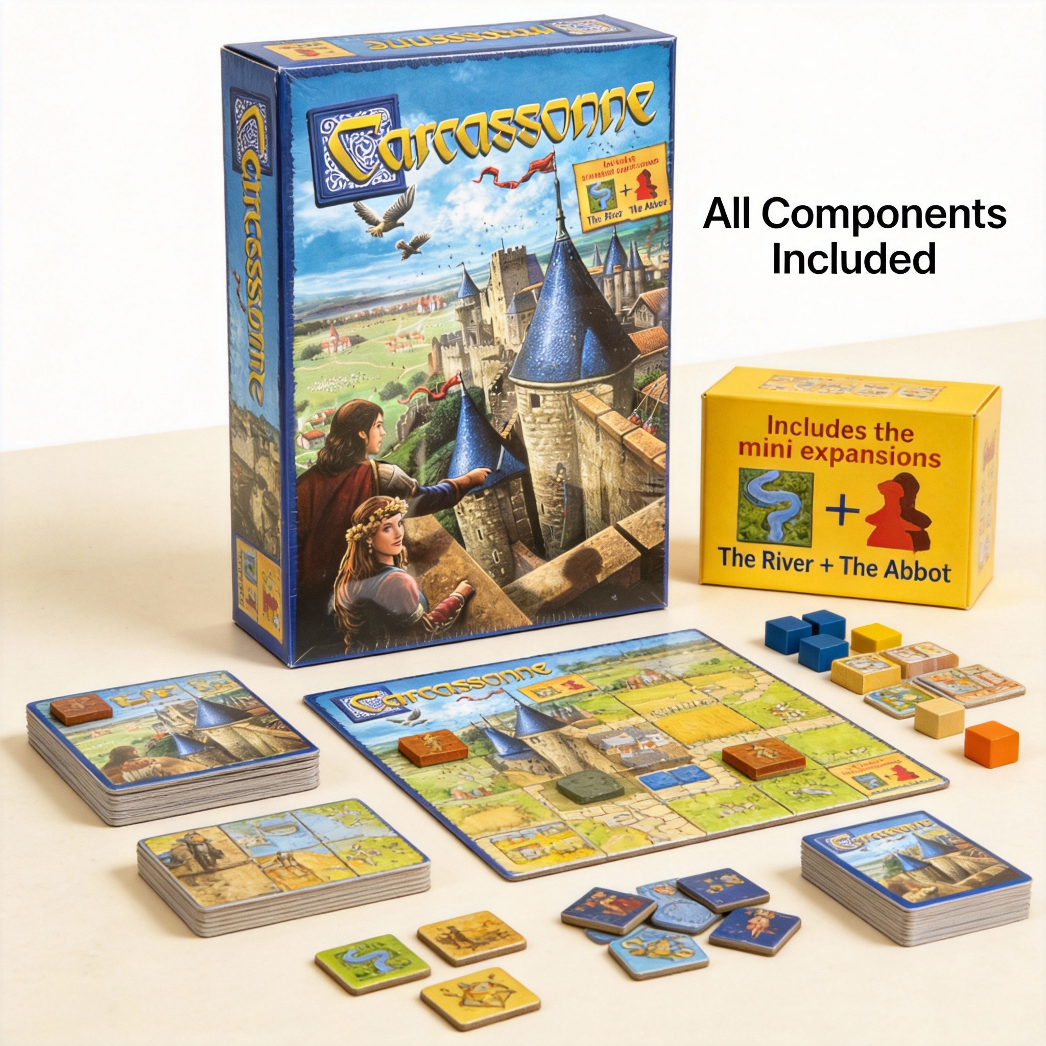 Carcassonne （English Edition）  – Board Game Vector Bewertung und Preis